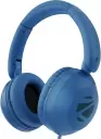 ZEBRONICS Zeb -Boom, In-Line Mic, 1.5 Meter Cable, 3.5mm Jack, Soft Cushion, 40mm Drivers Wired  (Blue, On the Ear)